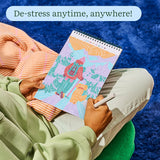 Lifelines FlowArt Dot-by-Letter Winter Wonderland art pad - inside scene 6
