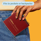 Lifelines FlowArt Mini Dot-by-Letter Deck the Halls Metallic Ink - pad fits in pockets or backpacks