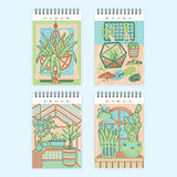 Lifelines FlowArt Mini Dot-by-Letter Plant Paradise - sample completed scenes