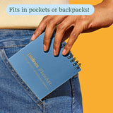 Lifelines FlowArt Mini Dot-by-Letter Snowflake Serenity Metallic Ink - pad fits in pockets or backpacks