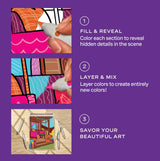Lifelines FlowArt Scented Color-to-Reveal Fall is in the Air art pad - inside scene 4