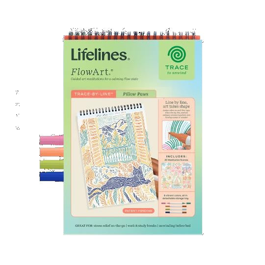Lifelines FlowArt Trace-by-Line, Pets - package front