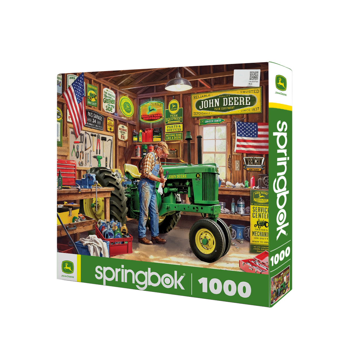 Springbok Grandpa's Garage 1000 Piece Jigsaw Puzzle