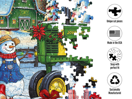 Springbok Festive Farm Surprise 500 Piece Jigsaw Puzzle - image 4