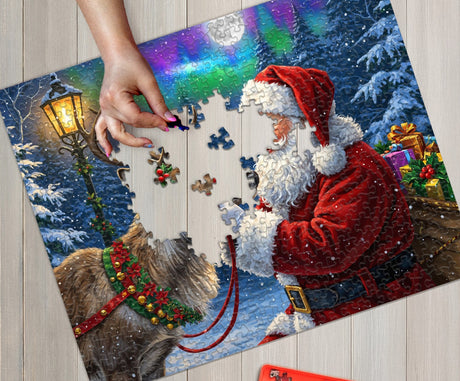 Springbok Santa's Favorite Reindeer 500 Piece Puzzle - image 7