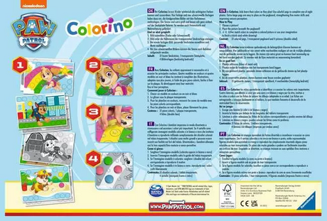 PAW Patrol Colorino Game