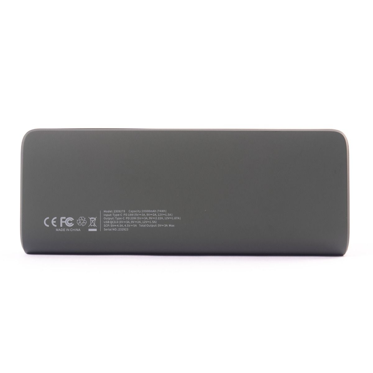 Standard Portable Charger Type C black 2309278