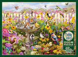 Cobble Hill Backyard Bird Bath | 1000 Piece Puzzle