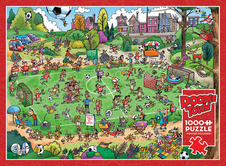Cobble Hill DoodleTown: Offside Antics | 1000 Piece Puzzle