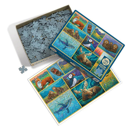 Cobble Hill Alaskan Animals 500 Piece Puzzle - image 3