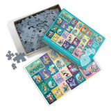 Cobble Hill Animal Alphabet 350 Pieces Family Puzzle