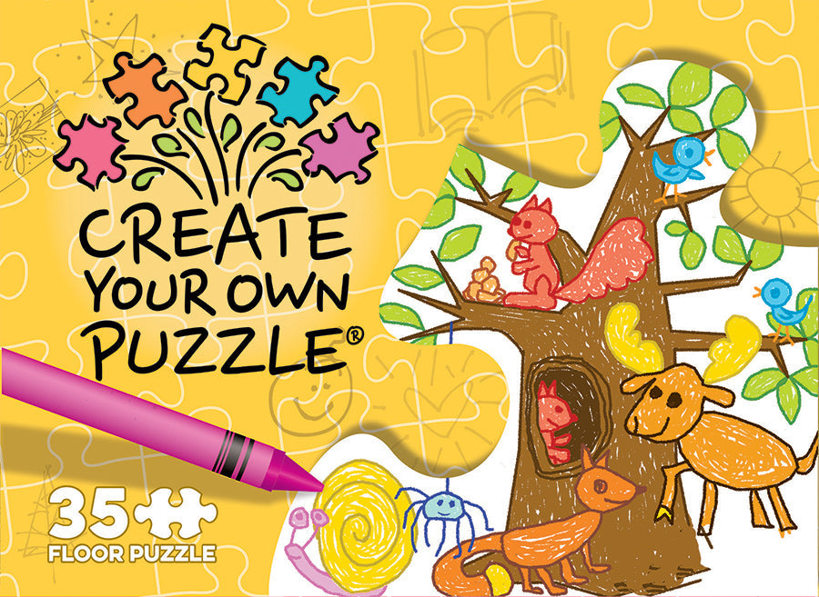 Cobble Hill Create Your Own Floor Puzzle (35pc Floor Rope Handle)