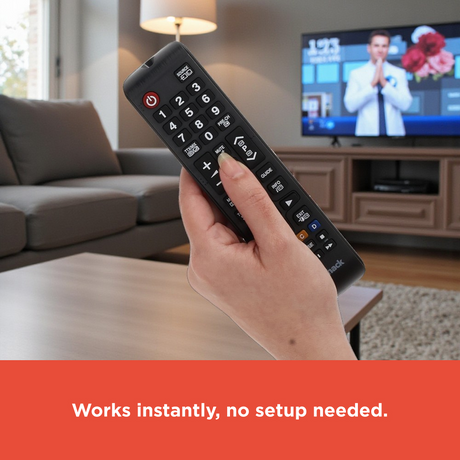 RadioShack Universal Remote Control Compatible with Samsung TVs