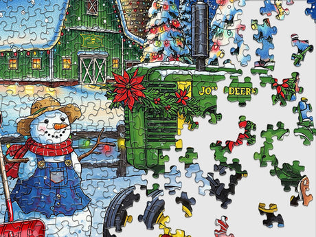 Springbok Festive Farm Surprise 500 Piece Jigsaw Puzzle - image 5