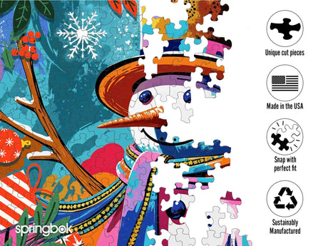 Springbok Festive Frosty Limited Release 1000 Piece Puzzle - image 4