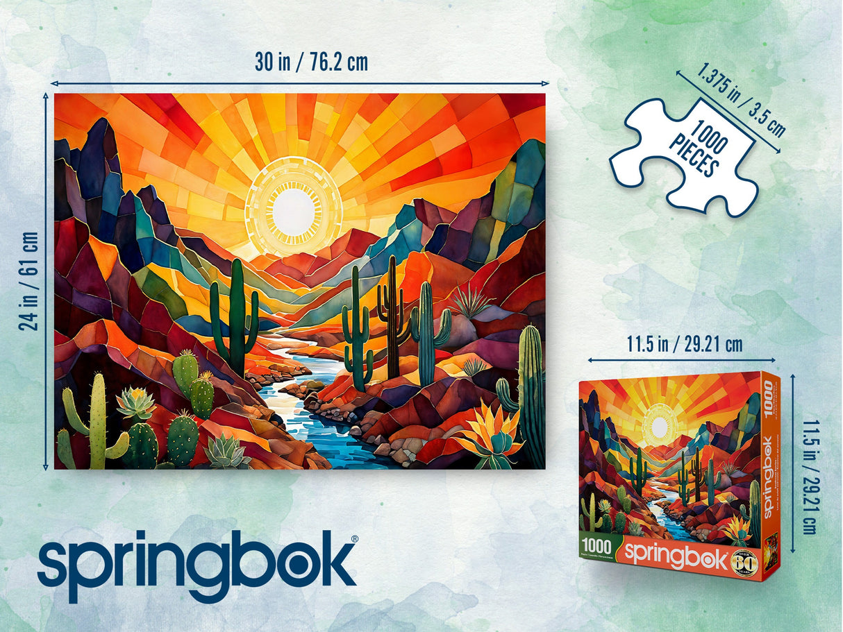Springbok Southwest Sunrise Limited Release 1000 Piece