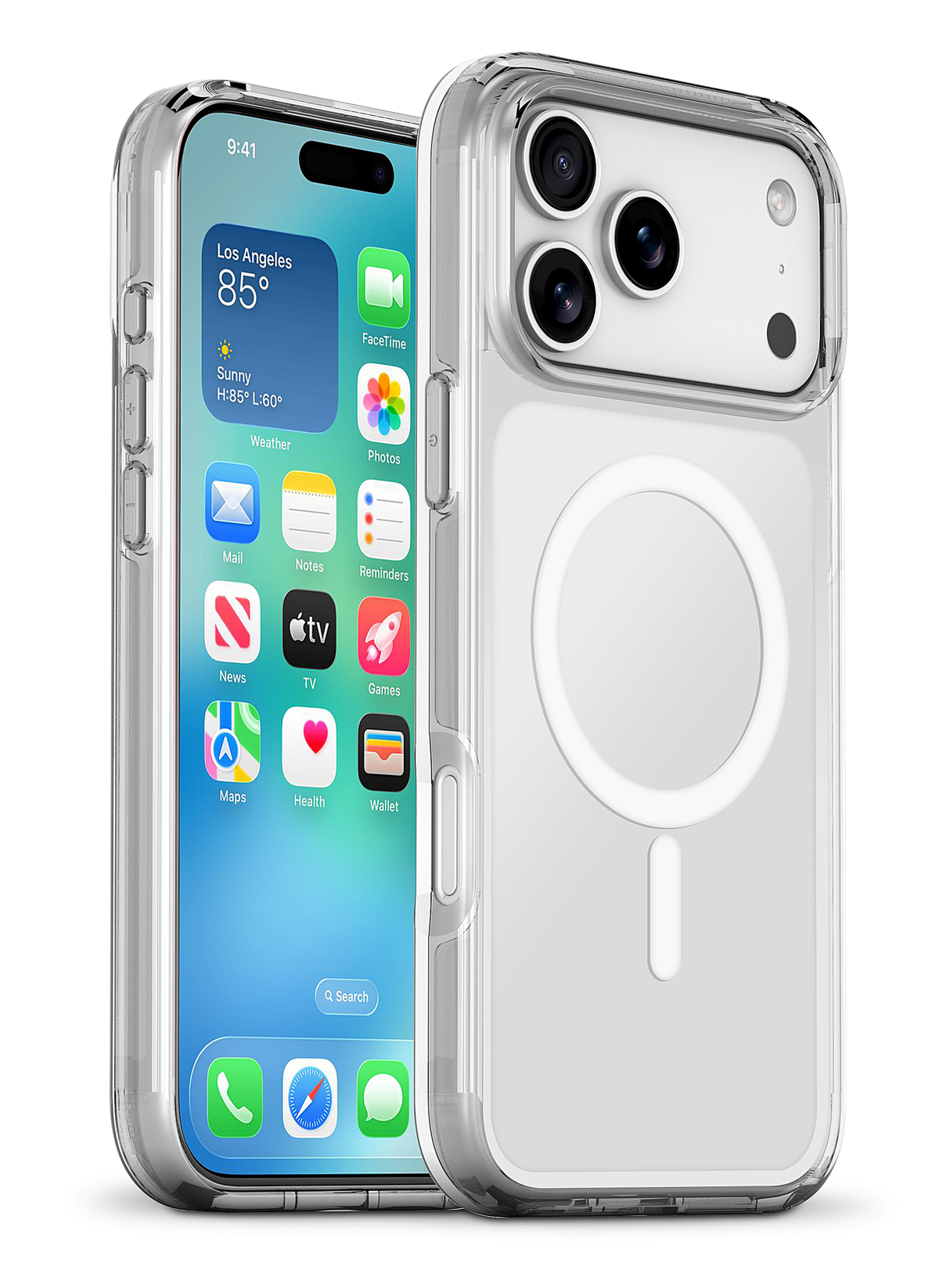 xBase iPhone 17 Pro Crystalline Pro MagSafe Compatible- High Quality - Clear