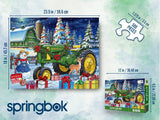 Springbok Festive Farm Surprise 500 Piece Jigsaw Puzzle