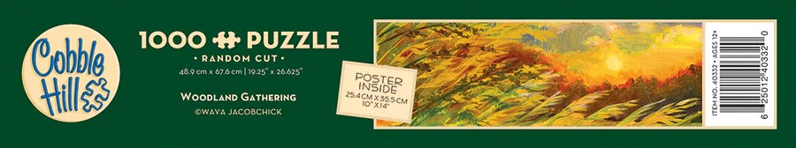 Cobble Hill Woodland Gathering 1000 Piece Puzzle