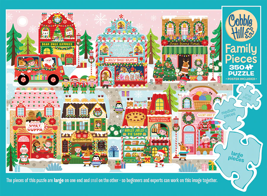 Cobble Hill Tinsel Town | Family Pieces 350 puzzle