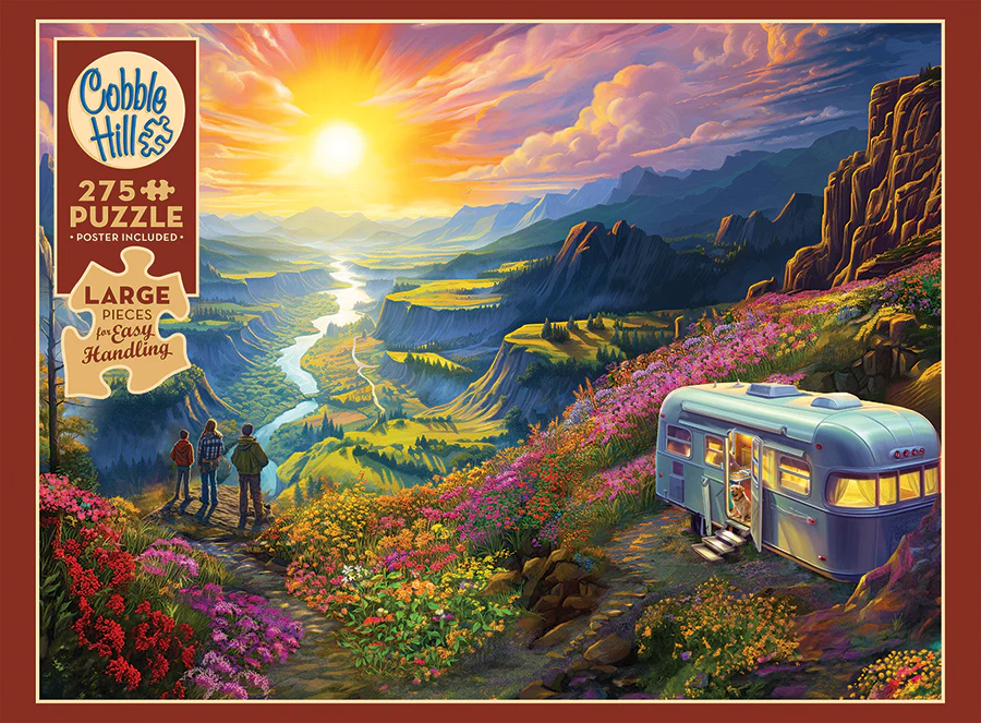 Cobble Hill More to Explore | Easy Handling 275 Piece puzzle