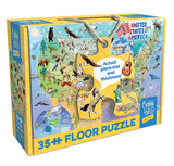 Cobble Hill Map of the USA (35pc Floor Puzzle | Rope Handle)