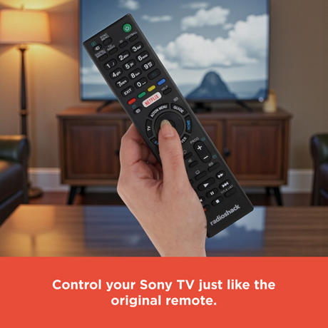 RadioShack Universal Remote Control Compatible with Sony TVs