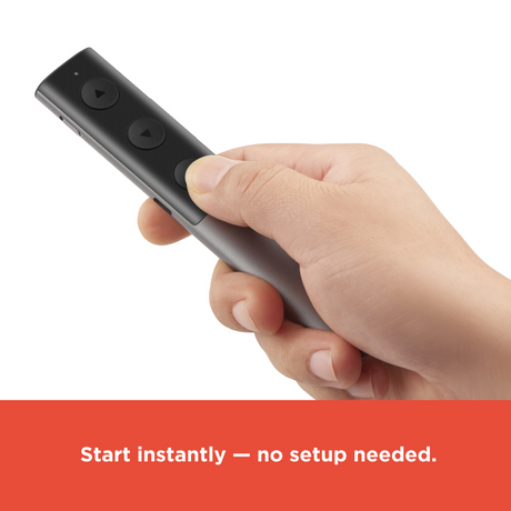 RadioShack Red Laser Pointer with 2.4GHz Wireless Connector for Presentations