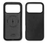 iPhone 17 Pro Suede MagSafe Compatible Case - Black