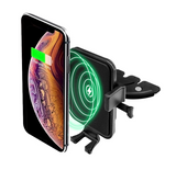 PowerPeak Wireless One-Touch Car Mount for CD Slot
