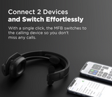 USG - Viper 2 Wireless Bluetooth Trucker / Office Headset - Black