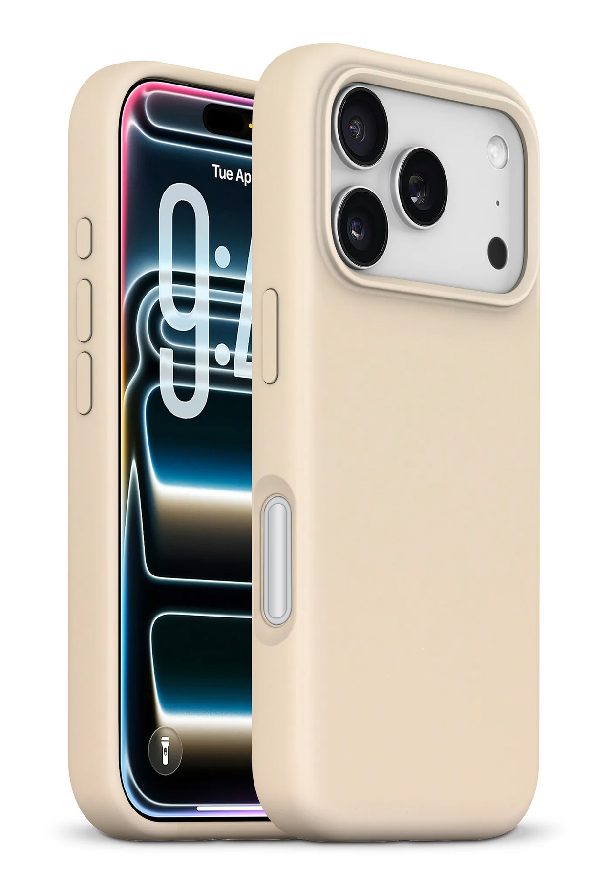 xBase iPhone 17 Pro Max - Liquid Silicone Gel/Rubber MagSafe Compatible Case - Desert Gold