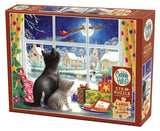 Cobble Hill Waiting for St. Nick | Easy Handling 275 Piece Puzzle