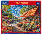 White Mountain Puzzles - Fruit Market (2090pz) - 500 Piece Jigsaw Puzzle