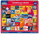 White Mountain Puzzles - Favorite Ice Creams (2103pz) - 1000 Piece Jigsaw Puzzle