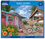 White Mountain Puzzles - Beach Cottages (2113pz) - 500 Piece Jigsaw Puzzle