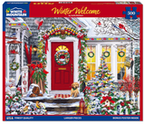 White Mountain Puzzles - Winter Welcome (2141pz) - 500 Piece Jigsaw Puzzle