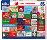White Mountain Puzzles - I Love Christmas (2153pz) - 1000 Piece Jigsaw Puzzle