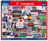 White Mountain Puzzles - I Love Boston (2161pz) - 1000 Piece Jigsaw Puzzle