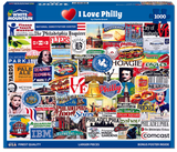 White Mountain Puzzles - I Love Philly (2162pz) - 1000 Piece Jigsaw Puzzle