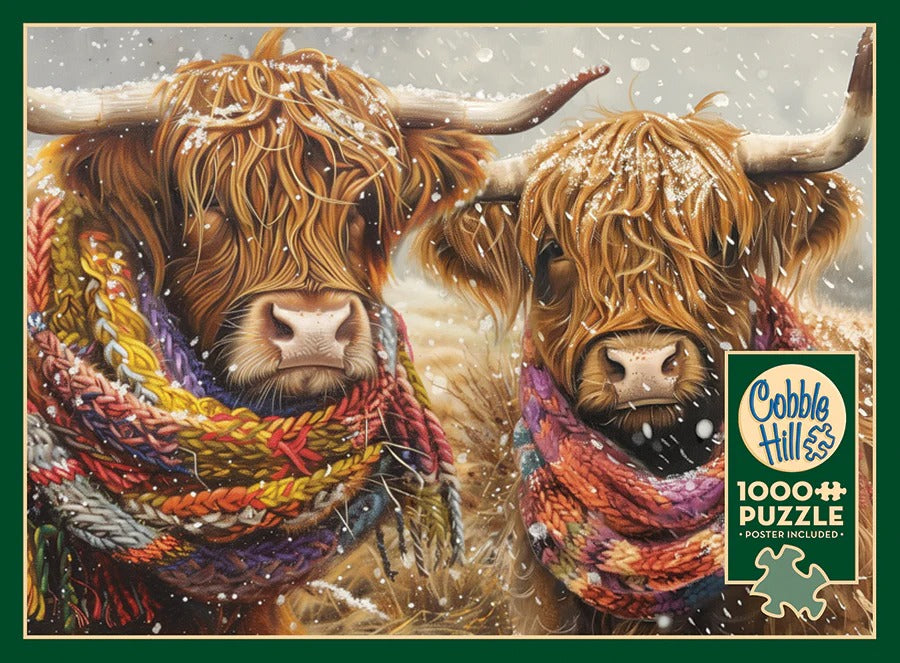 Cobble Hill Brrr! 1000 Piece Puzzle | AI Assistance