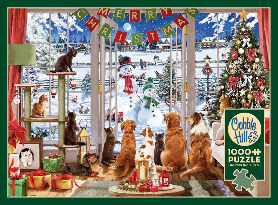 Cobble Hill Christmas Visitors | 1000 Piece