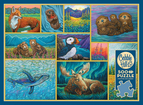 Cobble Hill Alaskan Animals 500 Piece Puzzle - image 4