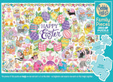 Cobble Hill Happy Easter | Family Pieces 350 Puzzle
