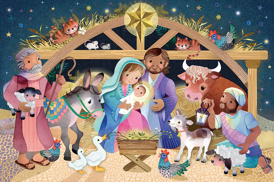 Unto Us | Floor Puzzle 35pc