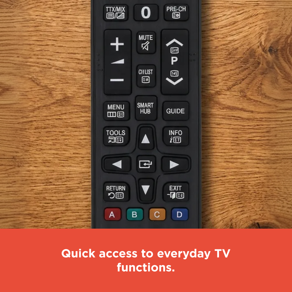 RadioShack Universal Remote Control Compatible with Samsung TVs