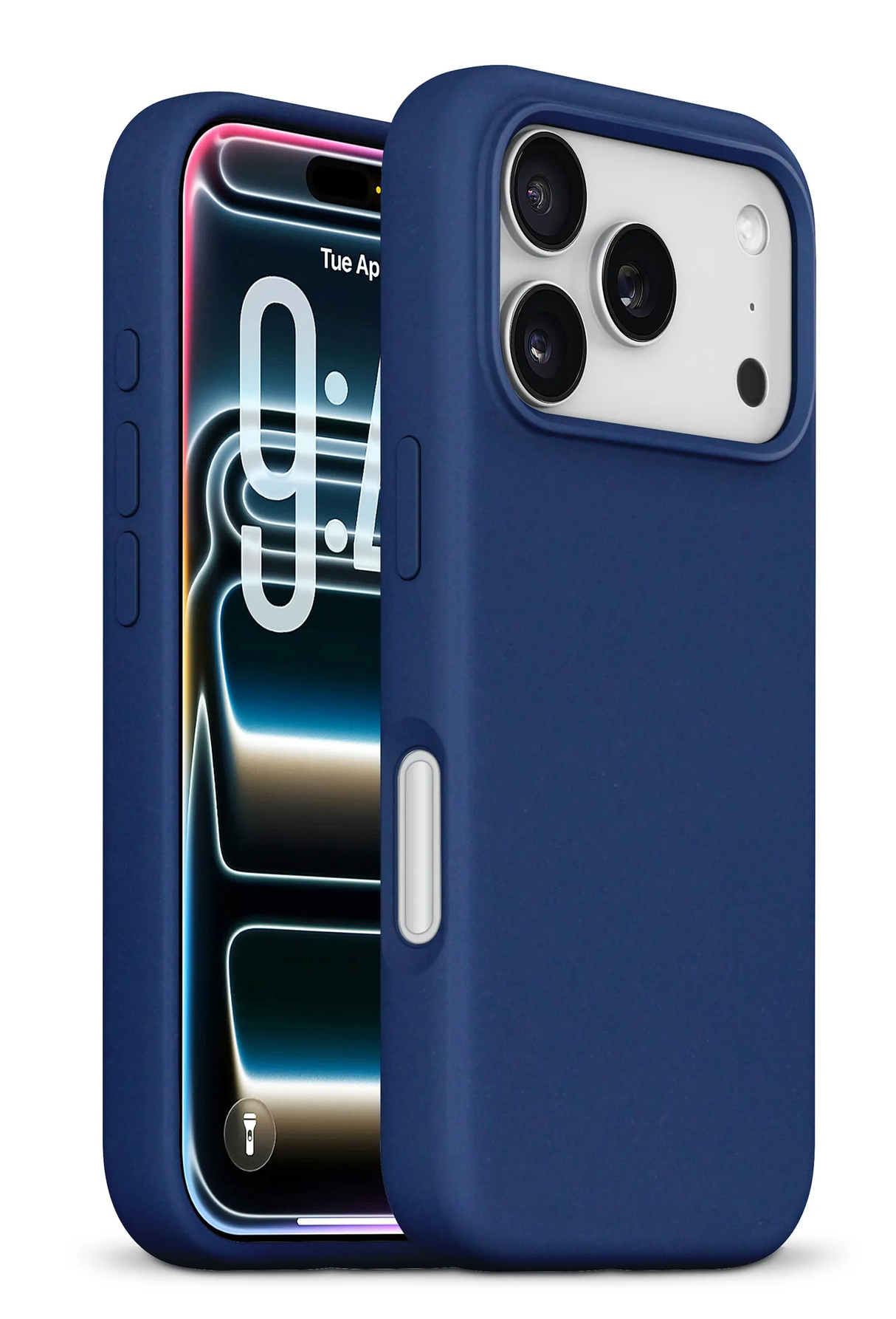 xBase iPhone 17 Pro Max - Liquid Silicone Gel/Rubber MagSafe Compatible Case - Blue