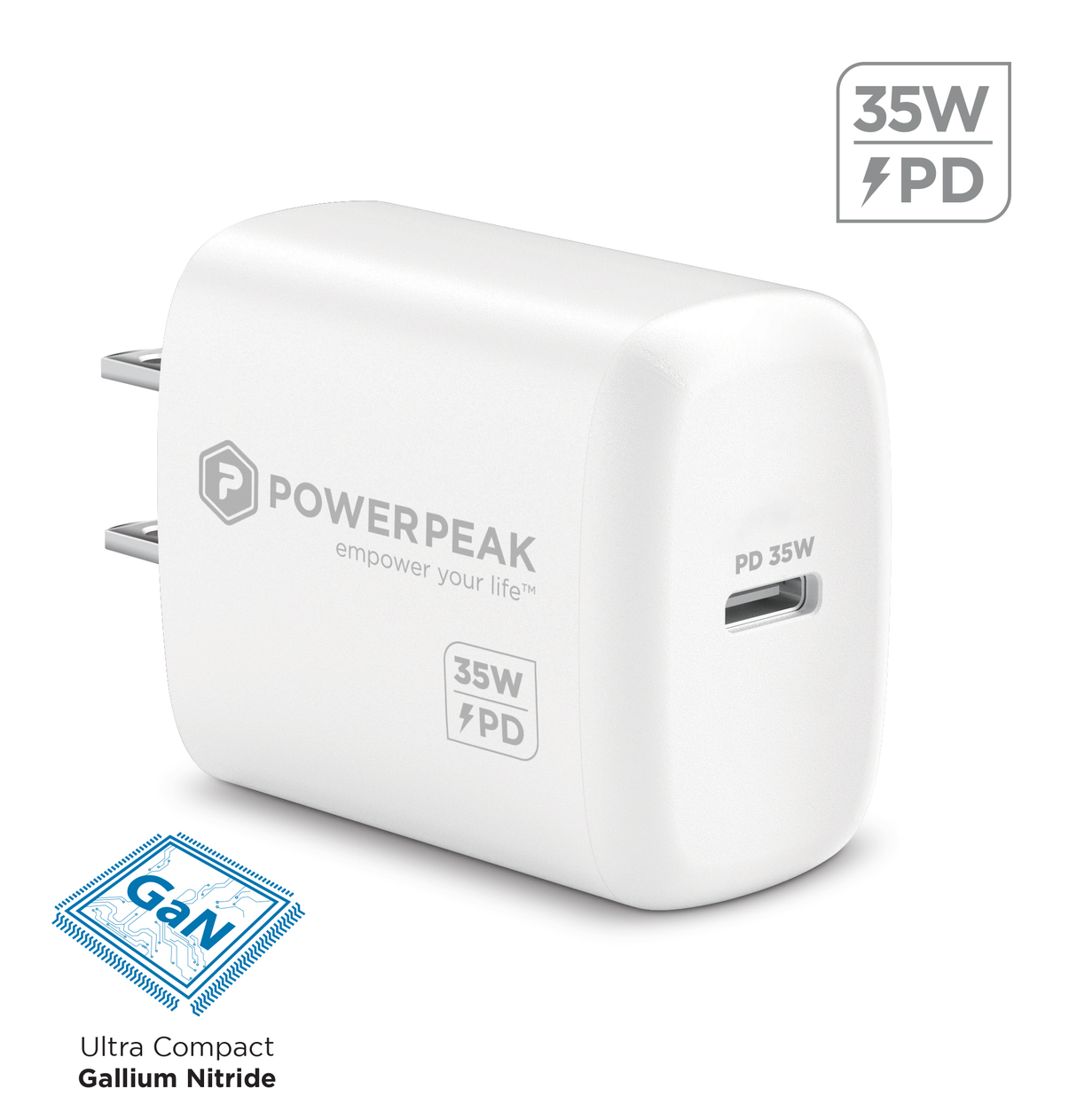 PowerPeak 35W USB-C Power Adapter PD