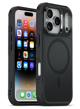 iPhone 18 Pro Max & 17 Pro Max- ProTech Dual Layer MagSafe Compatible- Rugged Armor Protective Case - Black