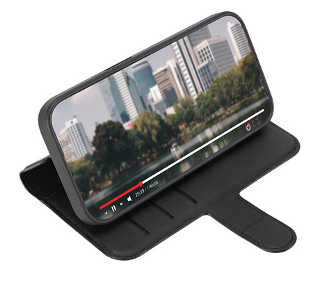 iPhone 18 Pro Max Folio Exec Wallet Case MagSafe Compatible - Black
